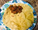 அவோகாடோ சாபத்தி (இந்திய ரொட்டி) ரெசிபி ஸ்டேப் 5 புகைப்படம்