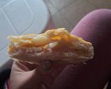 Foto del paso 16 de la receta: Tarta de jamón y queso con papas fritas, huevos