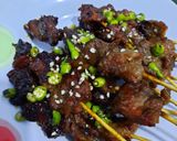 Foto langkah ke 6 dari resep 143. Sate Sapi Manis Empuk.