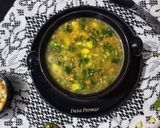 A picture of step 6 of Sweet Corn Soup.