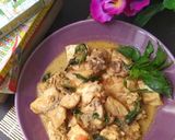 Foto langkah ke 5 dari resep Ayam Tahu Tempe Kuah Santan Kemangi.