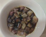 Foto del paso 1 de la receta: Poke de atún y mango