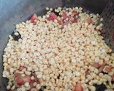 A picture of step 3 of Chana Daal Pulav.