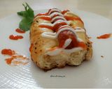 Foto langkah ke 16 dari resep Hotdog Garlic Buns (Tanpa Ulen).