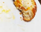Zsemlében sült tojás recept fázis 7 fotója