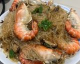 รูปขั้นตอนการทำที่ 7 ของ กุ้งอบวุ้นเส้น