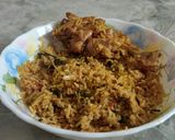 A picture of step 11 of Ramzan special biriyani.