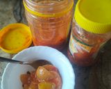 A picture of step 5 of Tangy lime pickle.