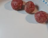A picture of step 3 of Spaghetti and Meatballs batch 11.