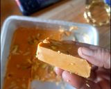 A picture of step 4 of Chickpea flour burfi/ besan burfi.