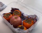 A picture of step 2 of Persimmon Pudding.