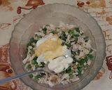 عکس مرحله 2 از دستور سالاد مرغ 🥗با عطر و طعمِ پیازچه و کرفس طعمی متفاوت