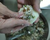 A picture of step 3 of Farali Aaloo Patties.