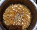 A picture of step 1 of Black Til Chikki.
