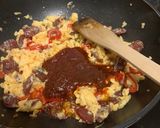 Foto langkah ke 5 dari resep Nasgor Lup chong dan Telur (Resep No.102).