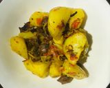 A picture of step 7 of Stir fried potatoes.