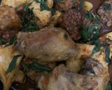 Foto langkah ke 8 dari resep Ayam, tahu, tempe kemangi mercon.
