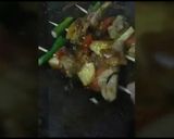 A picture of step 5 of Juicy Mutton skewer.