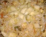 প্রন আনারস ফ্রাইড রাইস (Prawn pineapple fried rice in Bengali) রেসিপি ধাপ - 5 ছবি