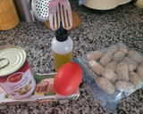 Foto del paso 1 de la receta: Plato combinado rápido para estos días antes de Navidad