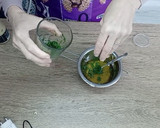 Foto del paso 4 de la receta: Salmón a la mostaza con zanahorias aliñadas