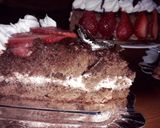 صورة لخطوة 5 من وصفة كيكة بذوق الشوكولاتة والفراز 🍫🍓🍫