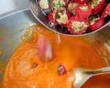 A picture of step 5 of Stuffed carrot sabji.