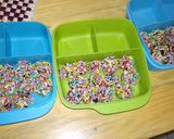 Foto langkah ke 5 dari resep Banana Nugget Choco Rainbow (antigagal).