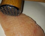 A picture of step 1 of Chicken steak.