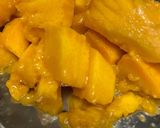 A picture of step 3 of Mango chia pudding.