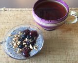Une image de l'étape 2 de Pudding graines de chia et compotée de cerises.
