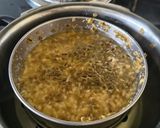 A picture of step 3 of Dal Palak - Spinach Green Moong dal with Basmati Rice - Iron-Packed Protein-Rich Comfort Meal.