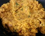 A picture of step 3 of Chana dal Onion Patti Samosa.