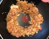 Egg fried rice with ham recipe step 3 photo