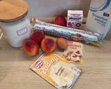 Nektarinos vaníliakrém kosárka recept fázis 1 fotója