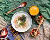 Hình bước làm 4 của món Cháo Tiều