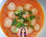Foto langkah ke 6 dari resep Cilok goang kuah pedas huh hah.