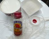 A picture of step 1 of China Grass Milk Pudding.