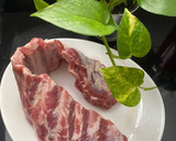 Foto del paso 1 de la receta: Costillar al horno con su macerado 😋
