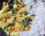 Une image de l'étape 4 de Curry d'asperges.