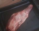 Foto del paso 5 de la receta Paletilla de cordero con salsa de vino, manzana y pera