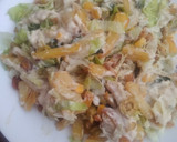Foto del paso 11 de la receta: Kebab con acompañamiento de patatas, cebolla y pimientos