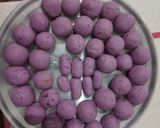 Foto langkah ke 6 dari resep Klepon Ubi Ungu.