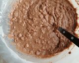 Foto del paso 4 de la receta: Torta de Avena, Cocoa y Harina Integral