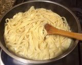 Foto del paso 4 de la receta: Fetuccini con salsa de gorgonzola y nueces