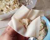 Foto langkah ke 2 dari resep Pangsit rebus simpel.