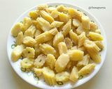 A picture of step 3 of Baby Corn Pepper Fry.