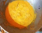 A picture of step 2 of Kaju paneer (cottage cheese in cashew gravy).