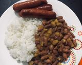 Foto del paso 2 de la receta: Frijoles con plátano verde