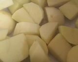 A picture of step 2 of Potato patties baked in karahi.